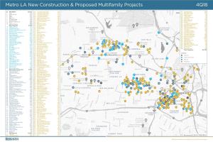 Metro LA New Construction & Proposed Multifamily Projects 4Q18
