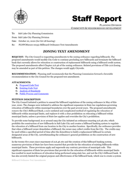 Planning Commission Staff Report