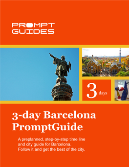 3-Day Barcelona Promptguide