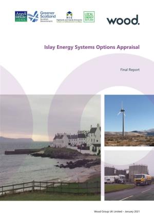 Islay Energy Options Appraisal
