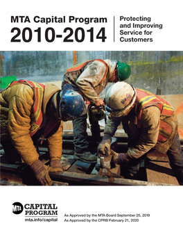 2010-2014 Capital Program Amendment All Agency Summary ($ in Millions)