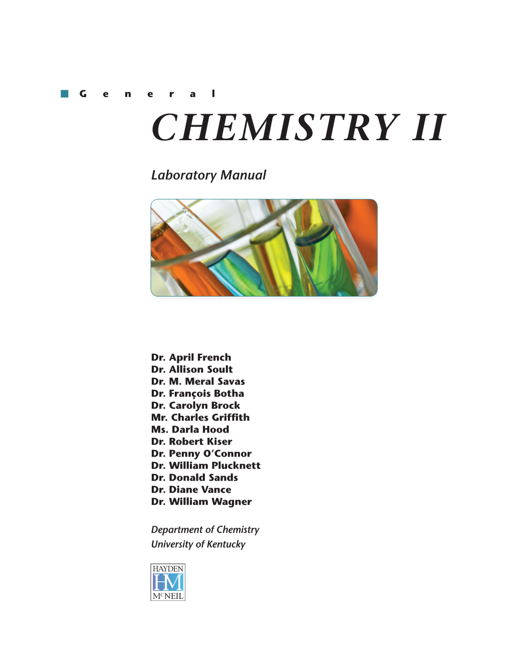 Chemistry Ii