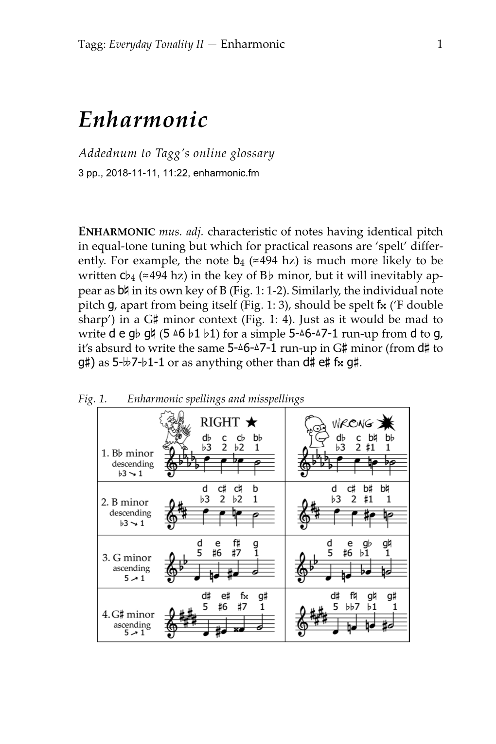 Enharmonic 1