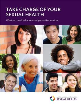 SEXUAL HEALTH What You Need to Know About Preventive Services