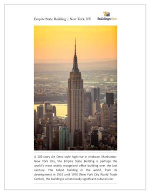 Empire State Building | New York, NY