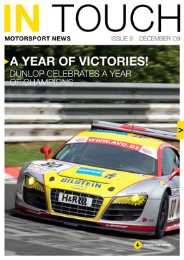 A YEAR of VICTORIES! DUNLOP Celebrates a Year of Champions