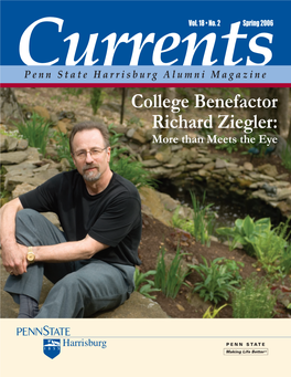 College Benefactor Richard Ziegler: More Than Meets the Eye