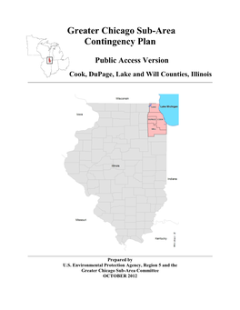 Greater Chicago Sub-Area Contingency Plan