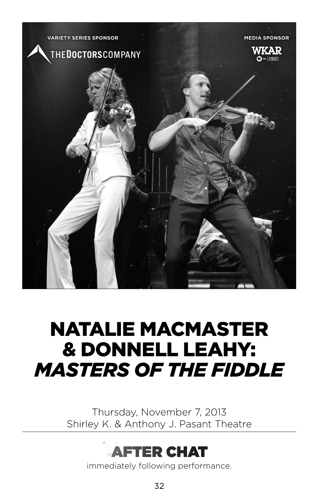 Natalie Macmaster & Donnell Leahy