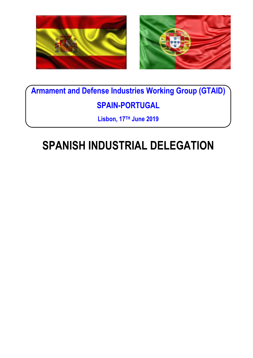 Spanish Industrial Delegation