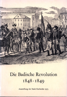 Die Badische Revolution 1848-1849