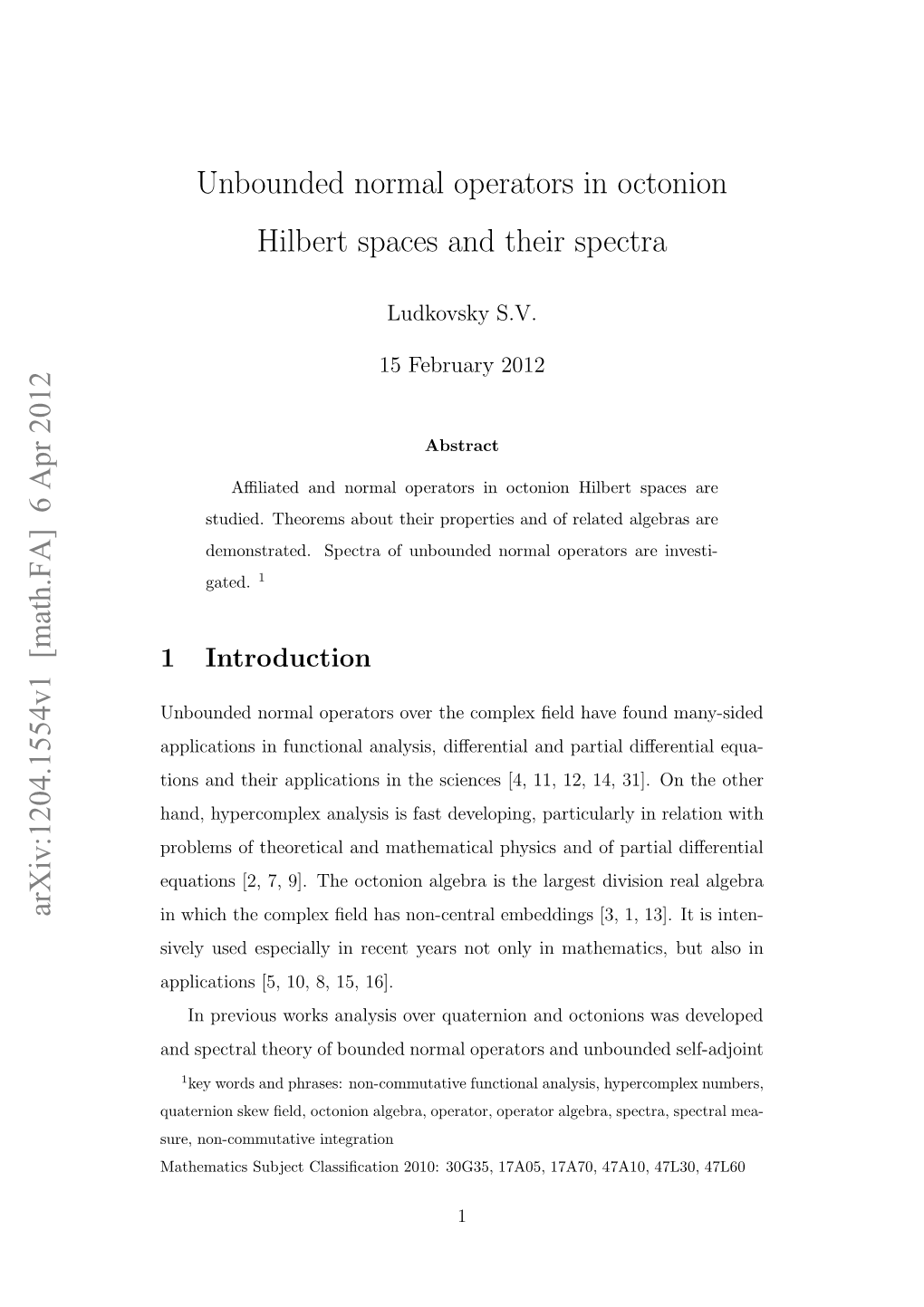Unbounded Normal Operators in Octonion Hilbert Spaces and Their