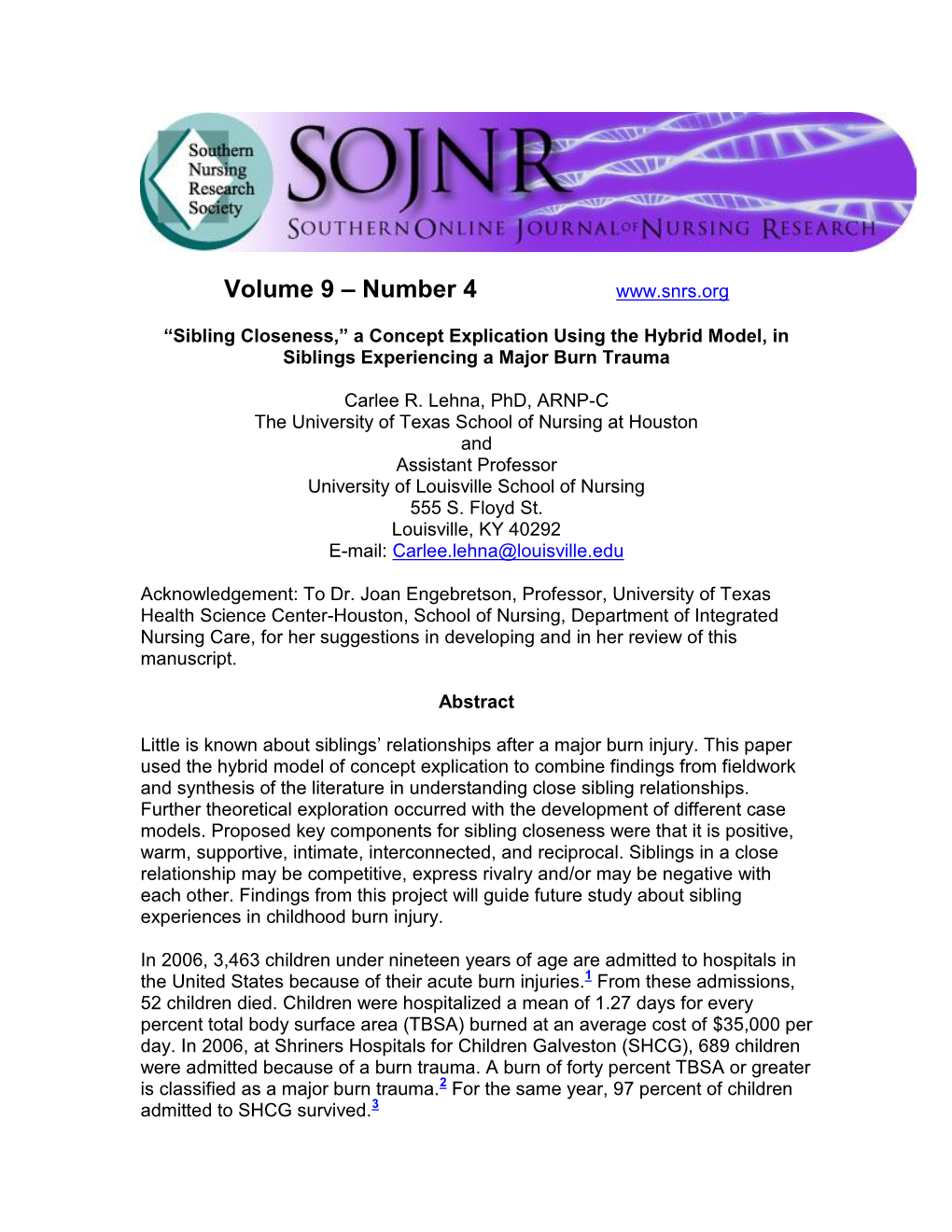 Volume 9 – Number 4