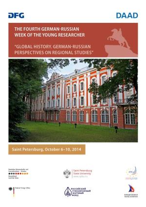 The Fourth German-Russian Week of the Young Researcher