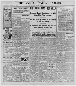 Portland Daily Press: April 18, 1898