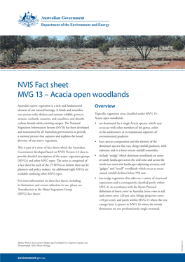 Acacia Open Woodlands