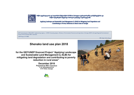 Shenako Land Use Plan 2018