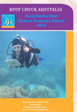 Great Barrier Reef Season Summary Report 2014