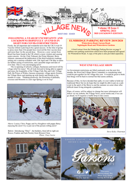 Village News Ammended March 2021