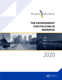 The Environment for Policing in Winnipeg 2020 Report