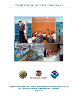 Recreational Saltwater Fishing Summit Full Report