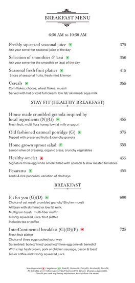 (HEALTHY BREAKFAST) Freshly Squeezed Seasonal Juice