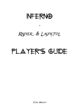 Inferno Player's Guide
