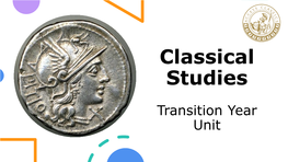 Classical Studies Transition Year Unit