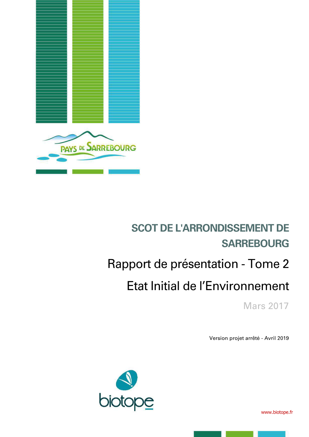 Tome 2 Etat Initial De L'environnement