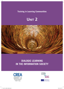 Training in Learning Communities DIALOGIC LEARNING in THE