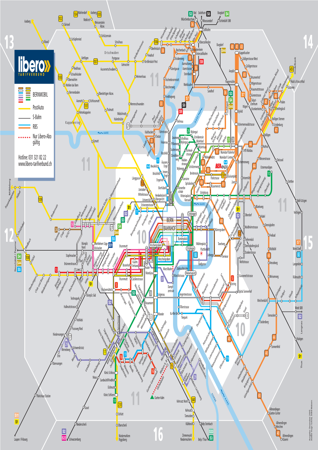 Layout Bernmobil/RBS