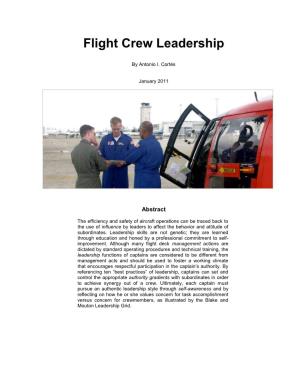 Flight Crew Leadership (Cortes Jan2011)