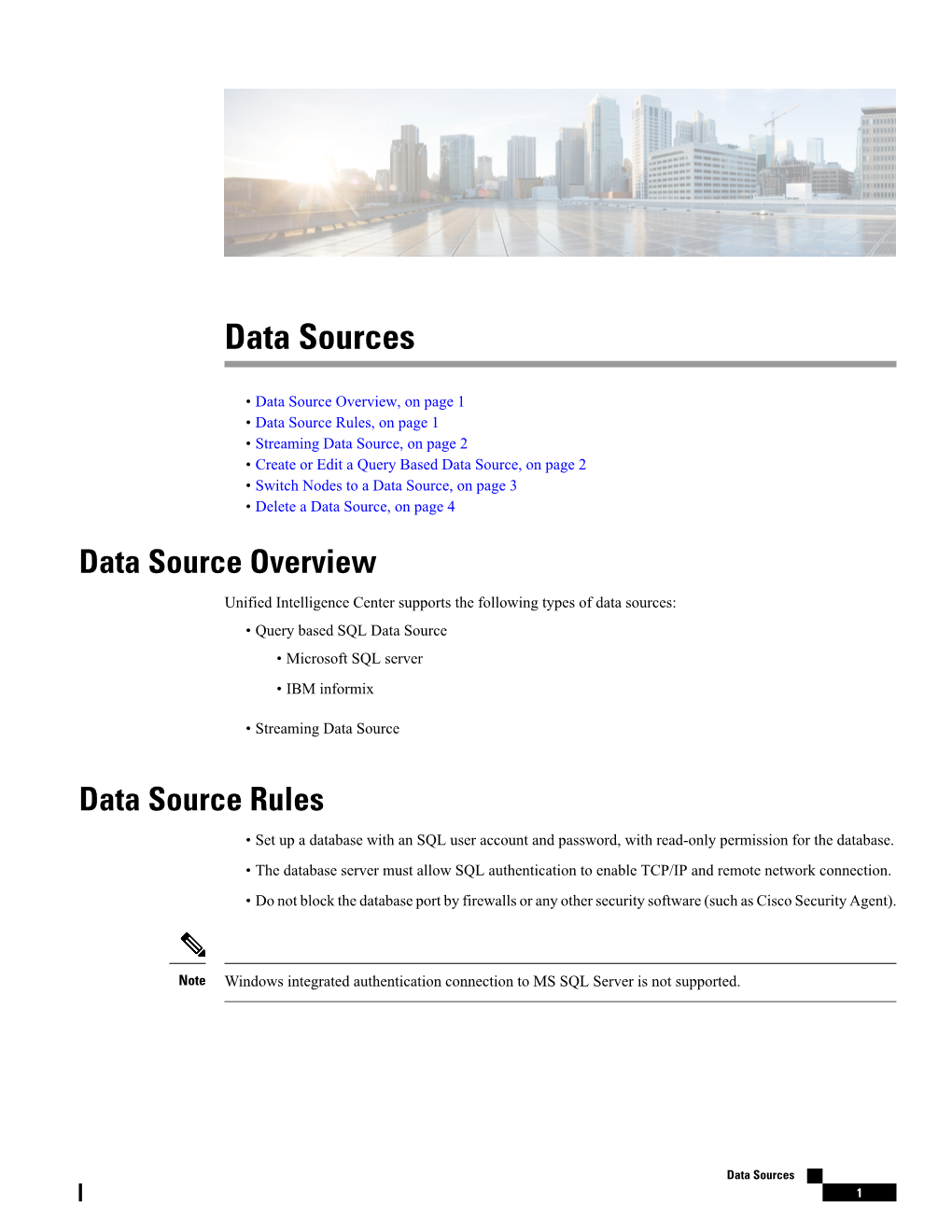 Data Sources