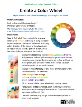 Create a Color Wheel Activity