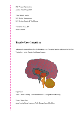 Tactile User Interface