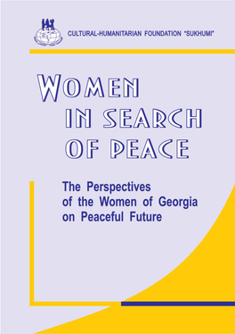 1 Women in Search of Peace
