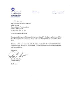 FEB 1 5 2013 the Honorable Barbara Mikulski Chairwoman Committee on Appropriations United States Senate Washington, DC 20510
