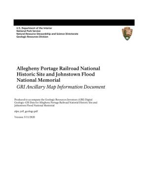 Geologic Resources Inventory Ancillary Map Information Document