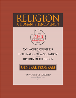 Religion a Human Phenomenon