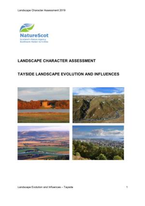 Landscape Character Assessment Tayside
