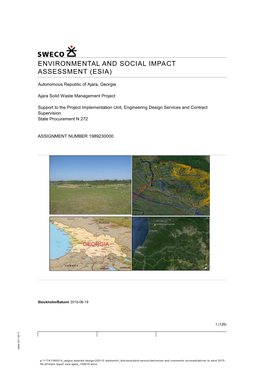 Environmental and Social Impact Assessment (Esia)
