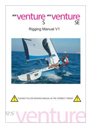 RS Venture Rigging Guide