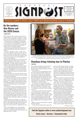 Stansbury Brings Listening Tour to Placitas by the Numbers