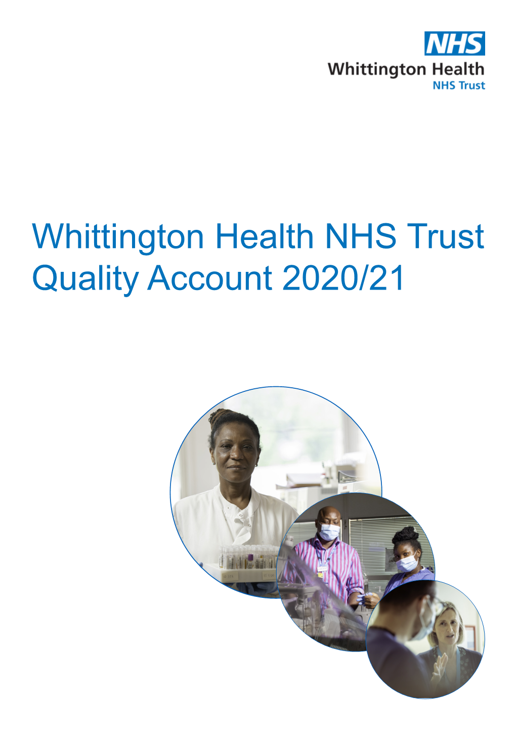 Whittington Health NHS Trust Quality Account 2020/21 Contents