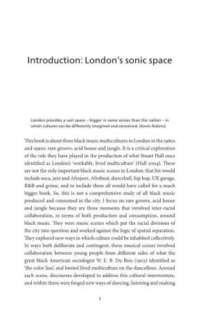 London's Sonic Space