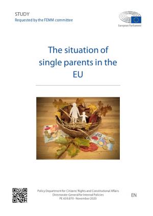The Situation of Single Parents in the EU (With Additional Evidence from Iceland and Norway)