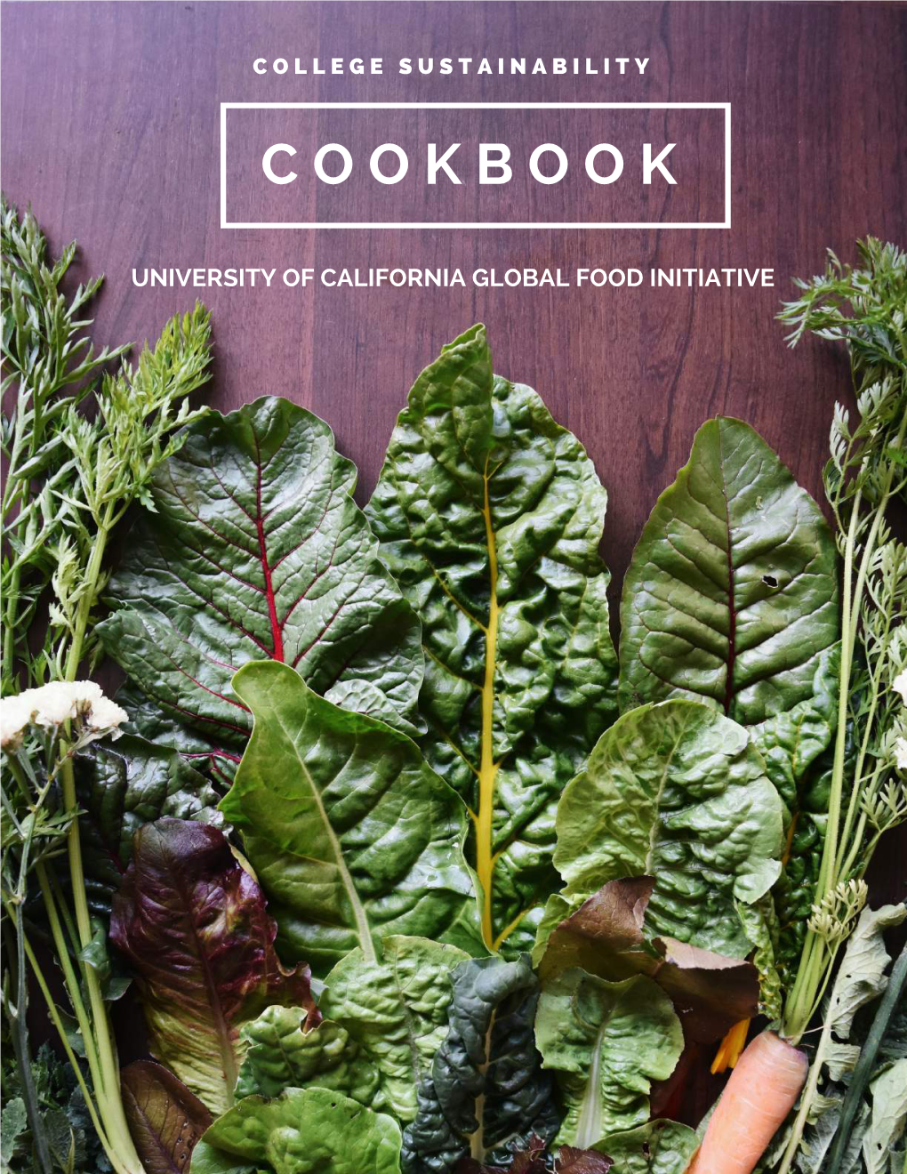 College Sustainability Cookbook