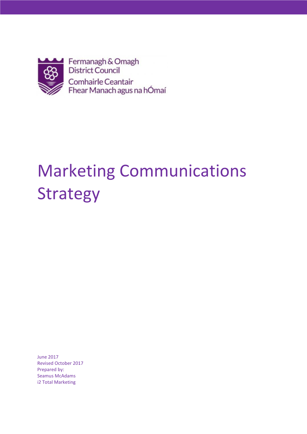 Marketing Communications Strategy