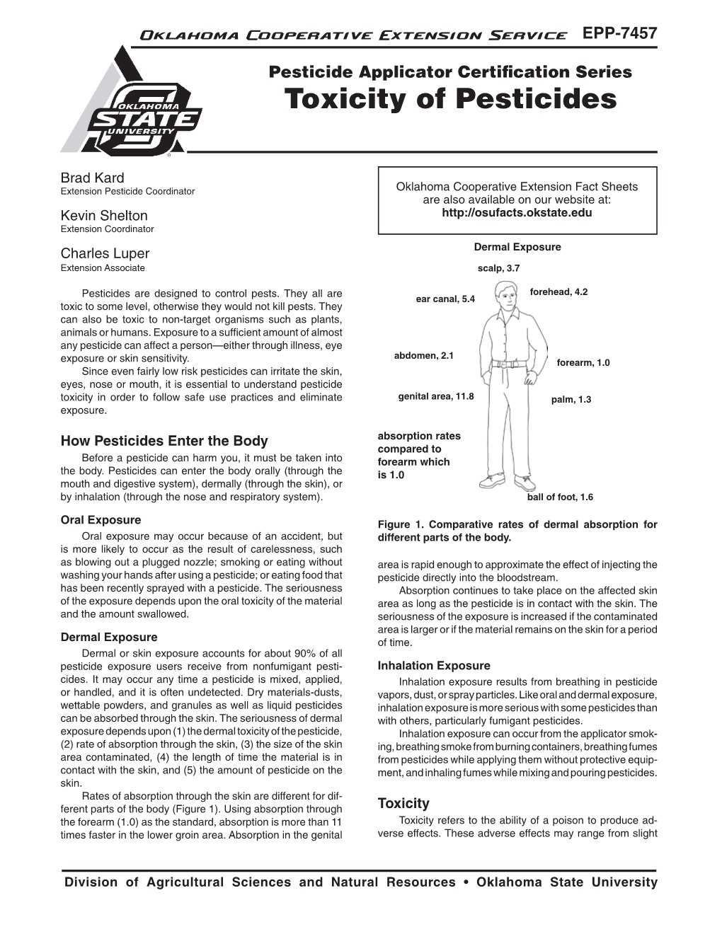 Toxicity of Pesticides