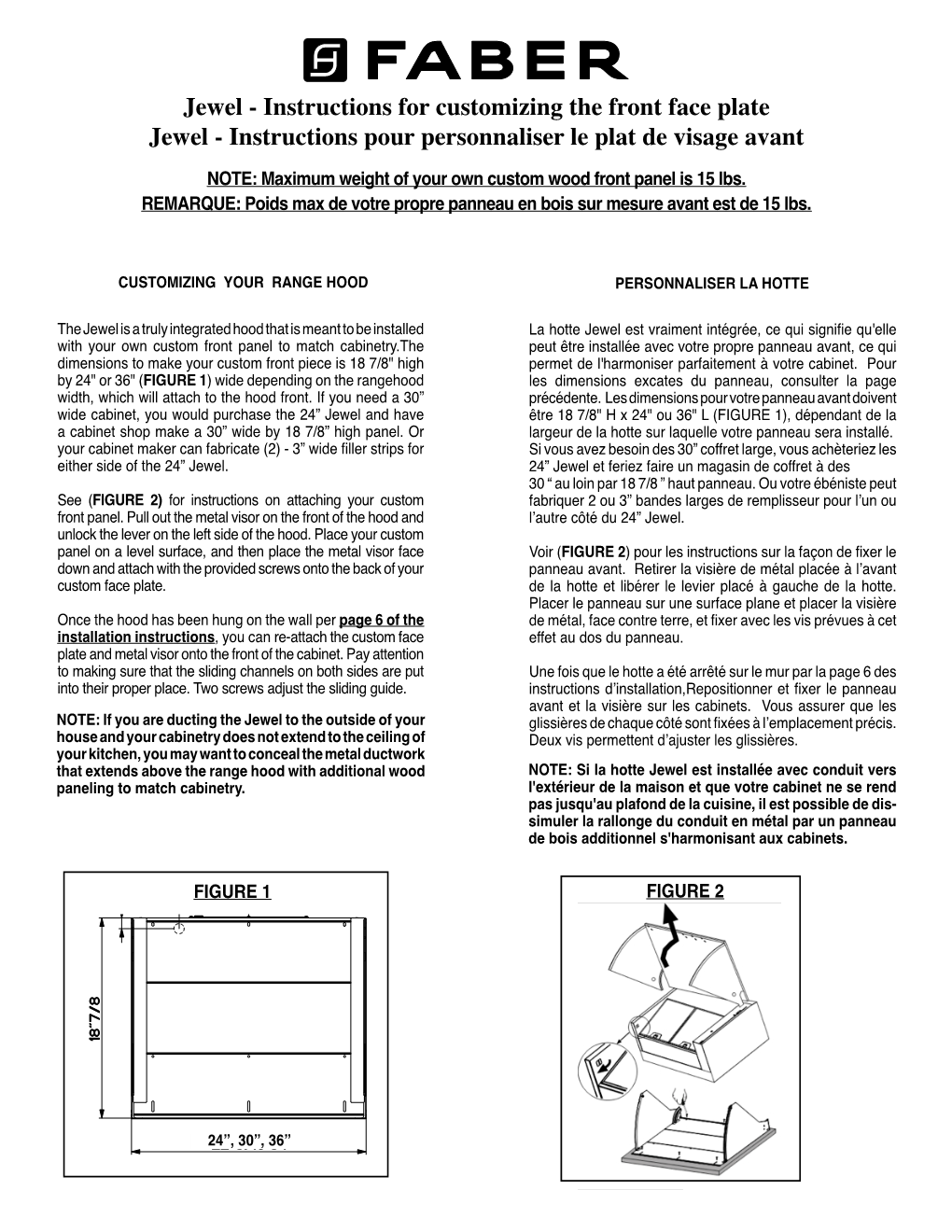 * Faceplate Install Instructions